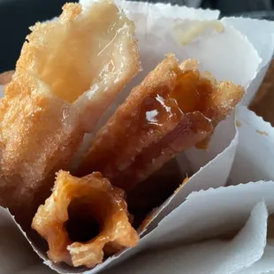 Caramel and leche filled $3 each