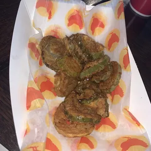 Fried pickles