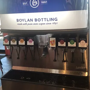 Craft soda in a fountain!