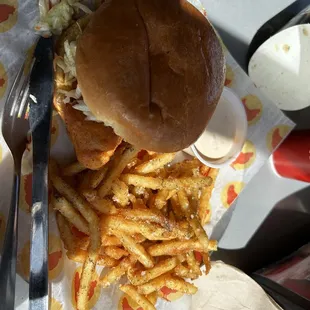 I love the Fried Cod Sammie