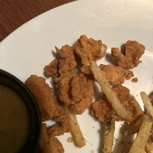 Chicken nuggz- they were cold