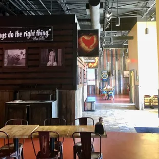 Inside