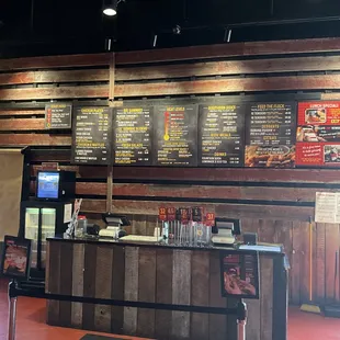 Menu board, Sammie 2 jumbo tenders