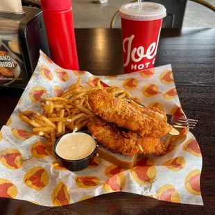 Ella&apos;s Flavor Tenders with Fries!!