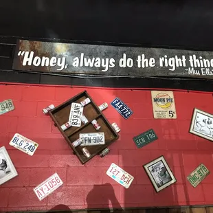 Nice decor.