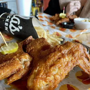 Big Wings with One Side