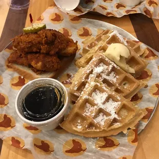 Chicken &amp; Waffles (Fire in da Hole)