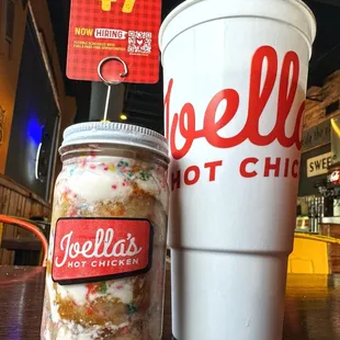 It is Joella Birthday, ask them about your free birthday cake in a jar with your order