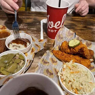 Jumbo Tenders with One Side, Quarter Dark with Two Side
