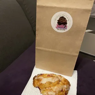 Cranberry orange scone