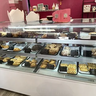 Joelle's bakery case!!! Yum