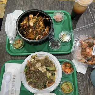 Tofu japchae