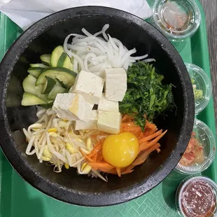 Tofu Hotpot Bibimbap