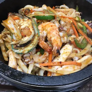 Seafood Bibimbap