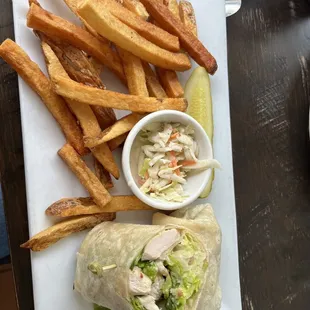 Chicken Caesar wrap