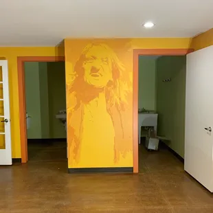 wall murals at  joe's addiction