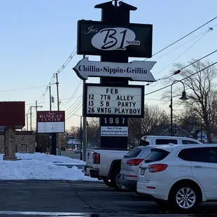 Business sign