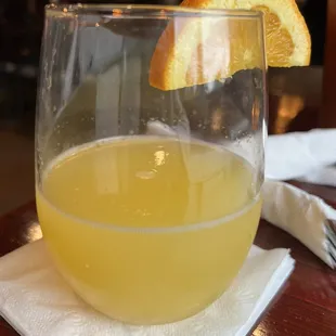 Mimosa ($9 + $1 per every pour after the first)