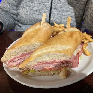 Italian sub ($18)