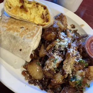 Breakfast burrito