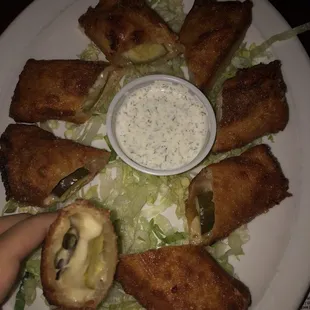 Twisted Pickle Eggrolls