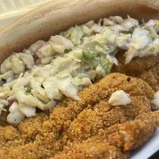 Catfish Po Boy