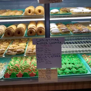 Donuts and Christmas Cookies