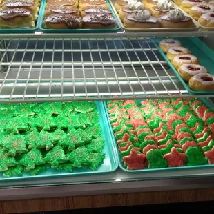 Donuts and Christmas Cookies