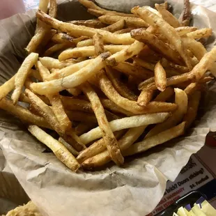 Fries - huge platter, nice and crispy