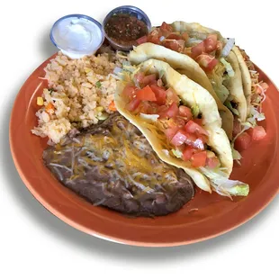 Hard shell taco dinner