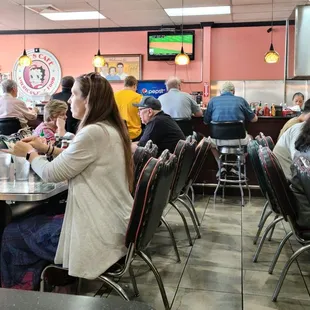 General interior of part of the restaurant