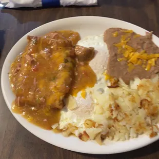 Chile Rellenos Breakfast