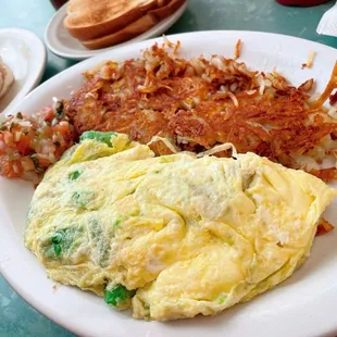 Avocado &amp; Cheese omelette $12.75