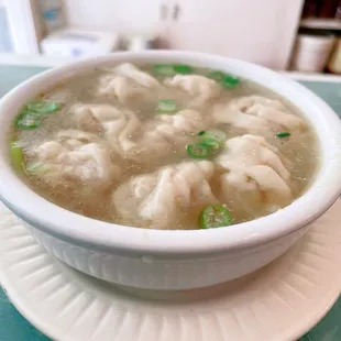 Wonton soup $8.75
