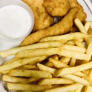 fish and chips, food