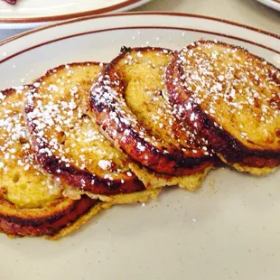 Yum cinnamon French toast!