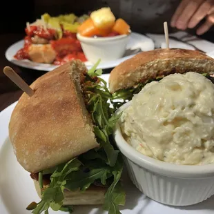 Portobello Mushrooms Burger
