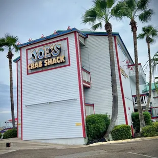 the front of the restaurant