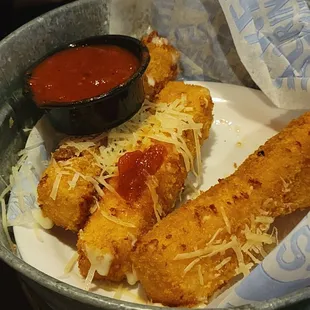 Mozzarella bricks