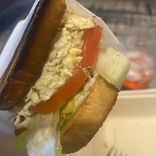 Toasted sourdough Chicken Salad