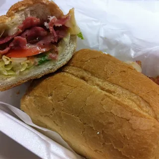 Hot Pastrami Sandwich