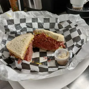 Baby Corned Beef Sandwich Amazing!!!