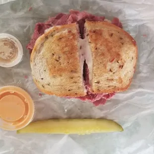 King Reuben sandwich