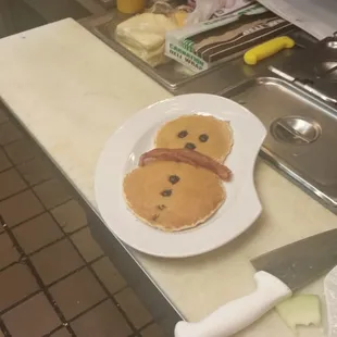 Breakfast for the kids.