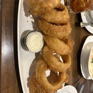 Very large onion rings!