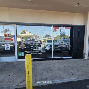 Front of business