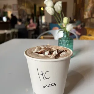 Hot chocolate Inside area