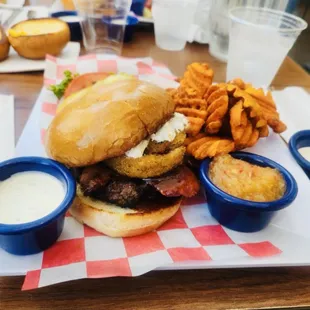 BBQ Bacon Blue Burger