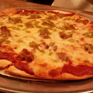 Sausage and Green Pepper