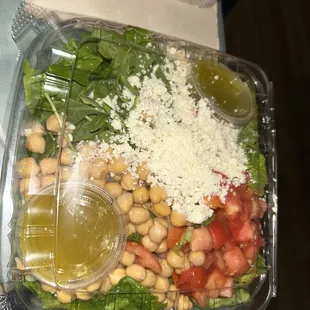 Joe&apos;s Salad. I ordered a small they gave me a large. I absolutely love this place